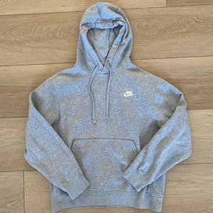 Nike Club Fleece Hoodie Gray